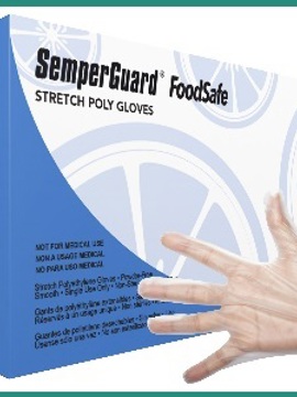 Janitorial Supplies Gloves - Glove Latex Hybrid Food Safe Powder Free Large